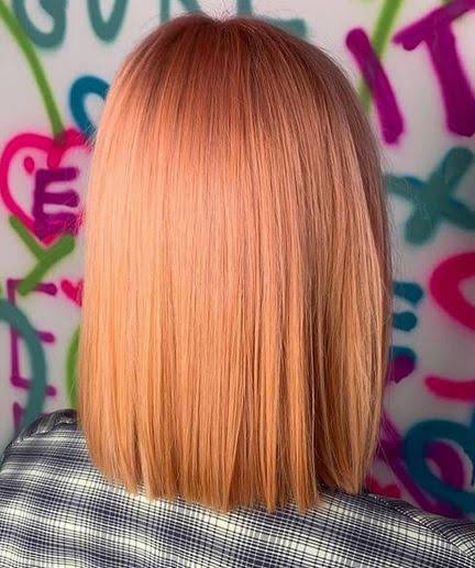 Copper bob colour work